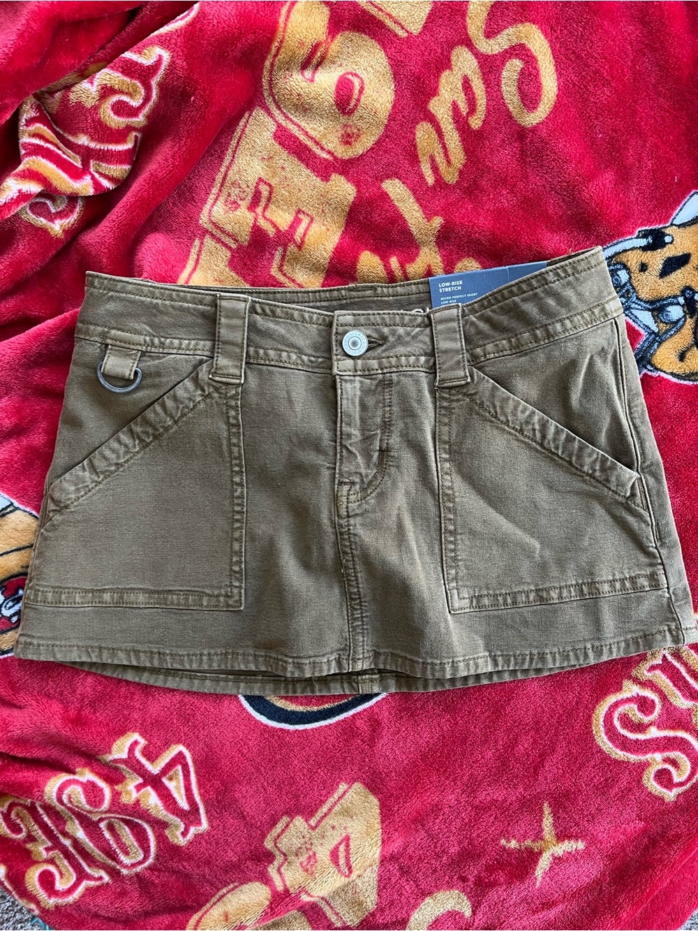 American Eagle Outfitters low-rise micro perfect skort size 000 23w NWT